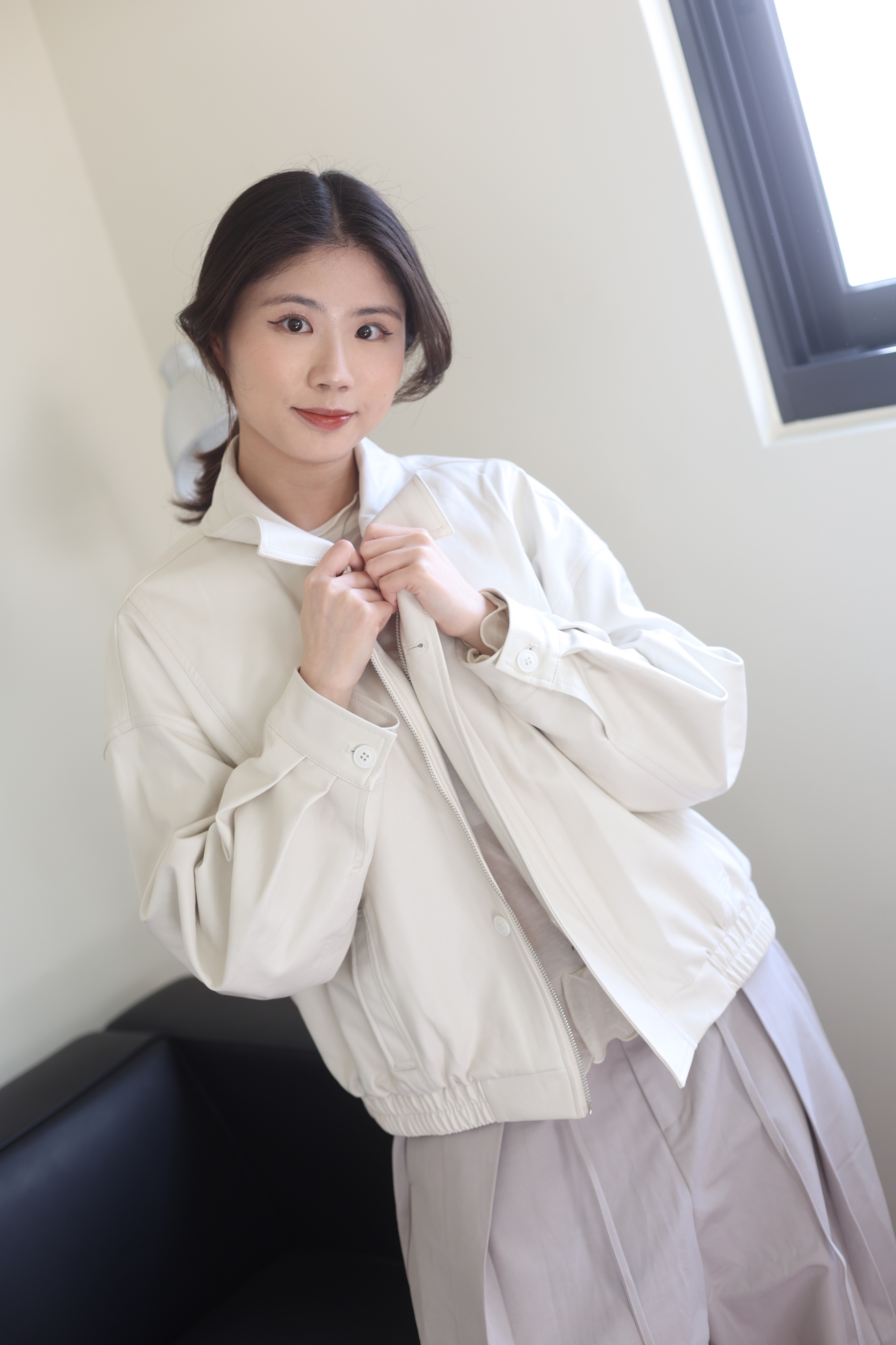 「現貨」i miss家白色皮衣🔥熱銷款