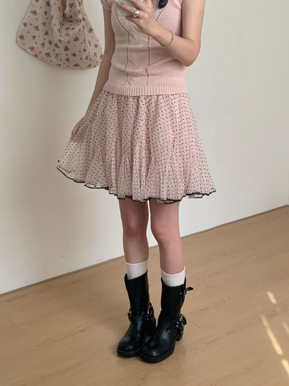 杭州熱銷同款波點澎澎裙$460