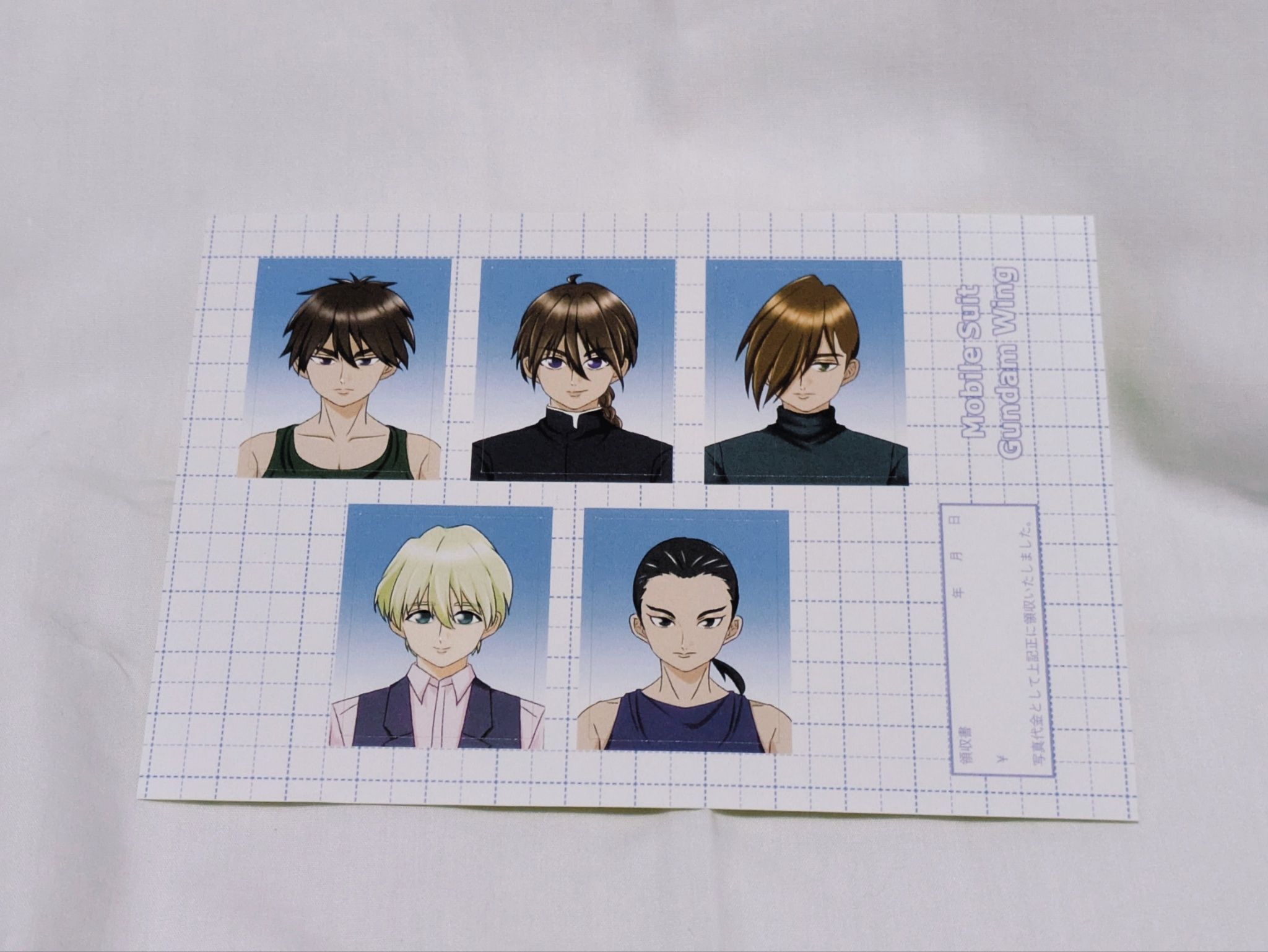 五小強證件照貼紙