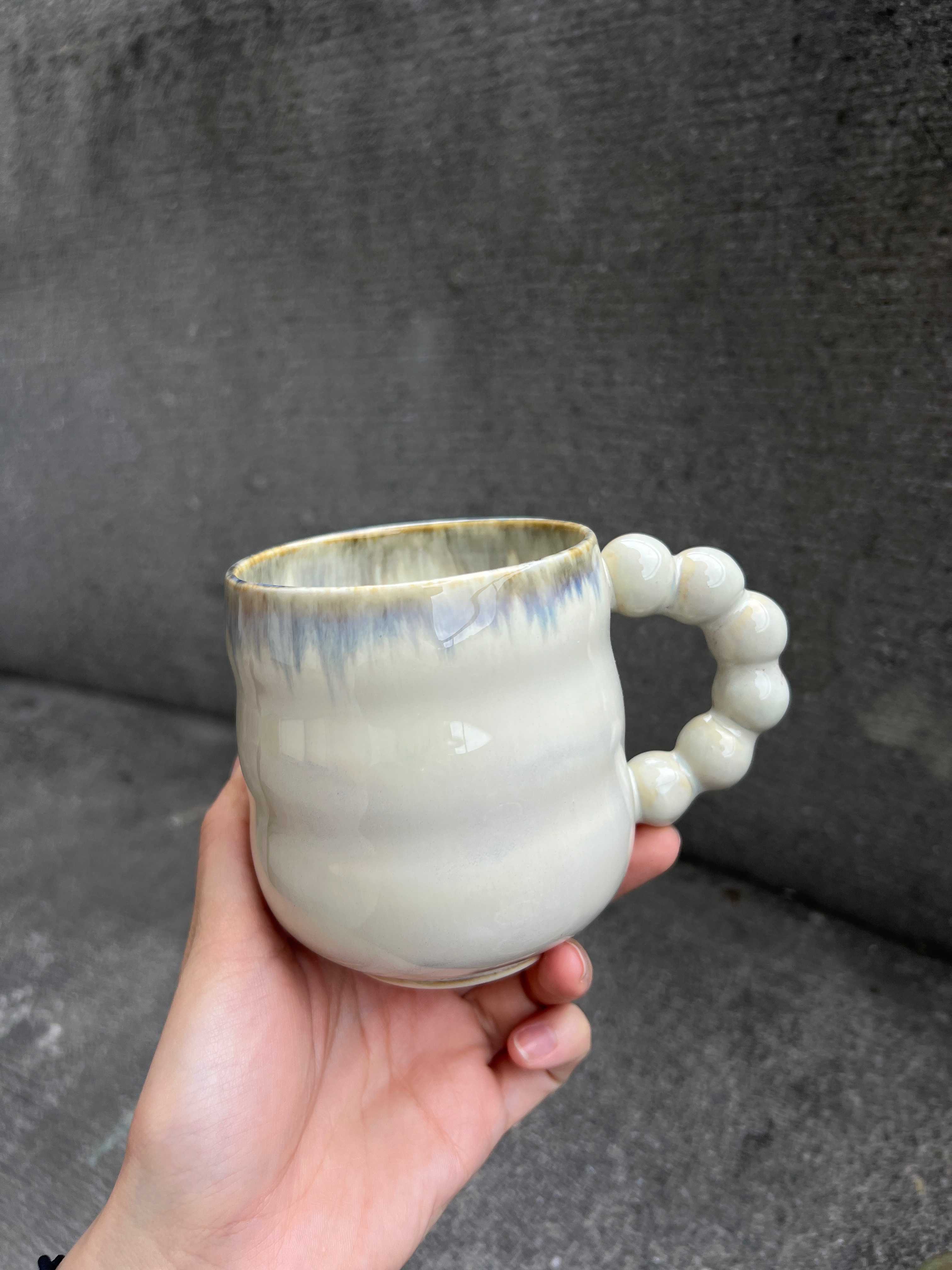 奶灰粉 波提泡泡杯