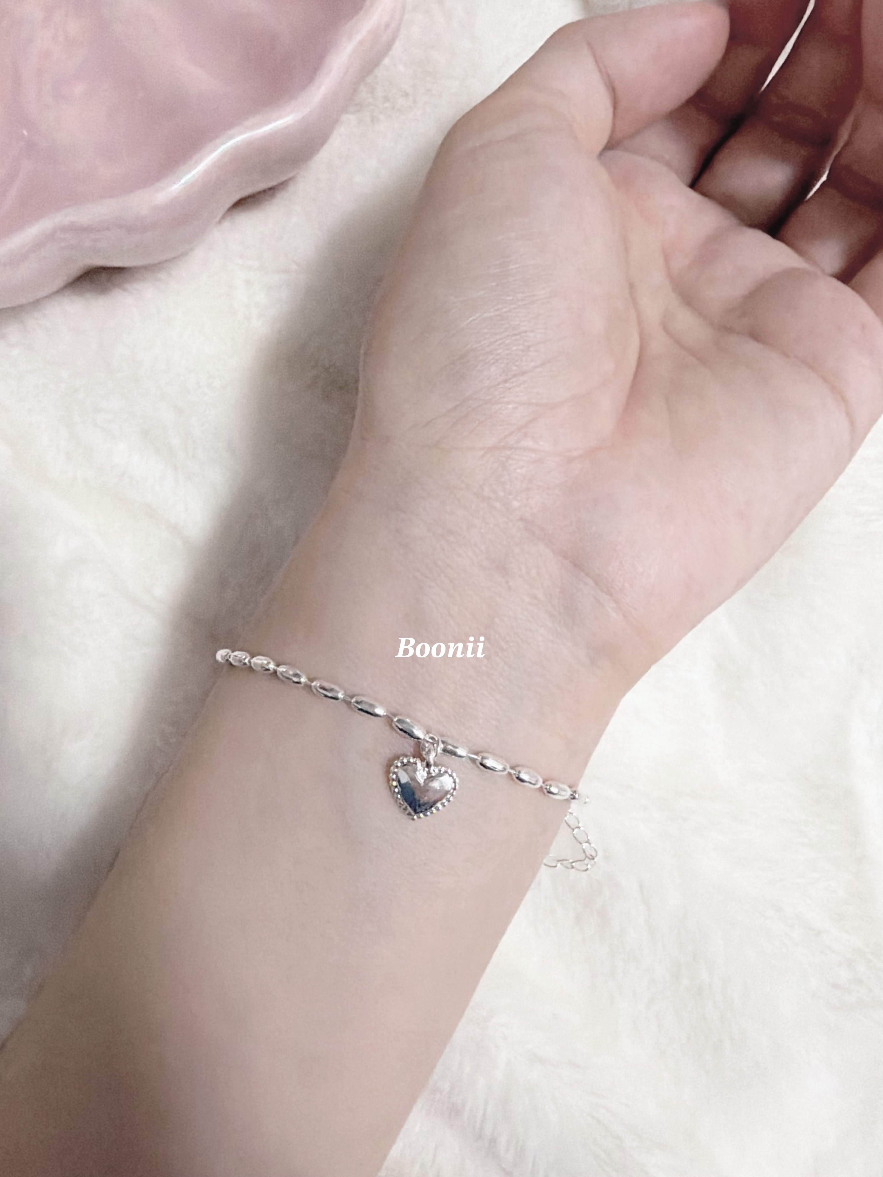 米粒愛心手鍊♡ ﾞ
