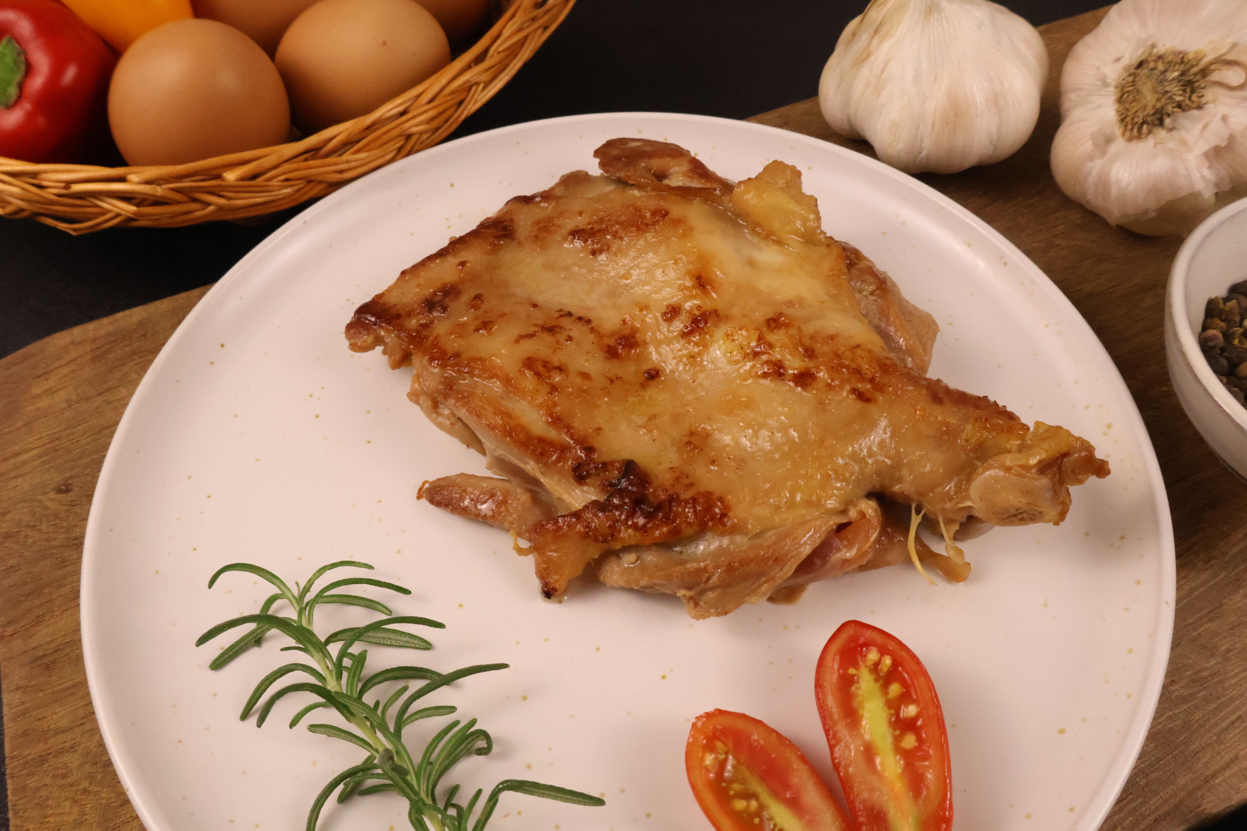 職人秘製醬燒雞腿排