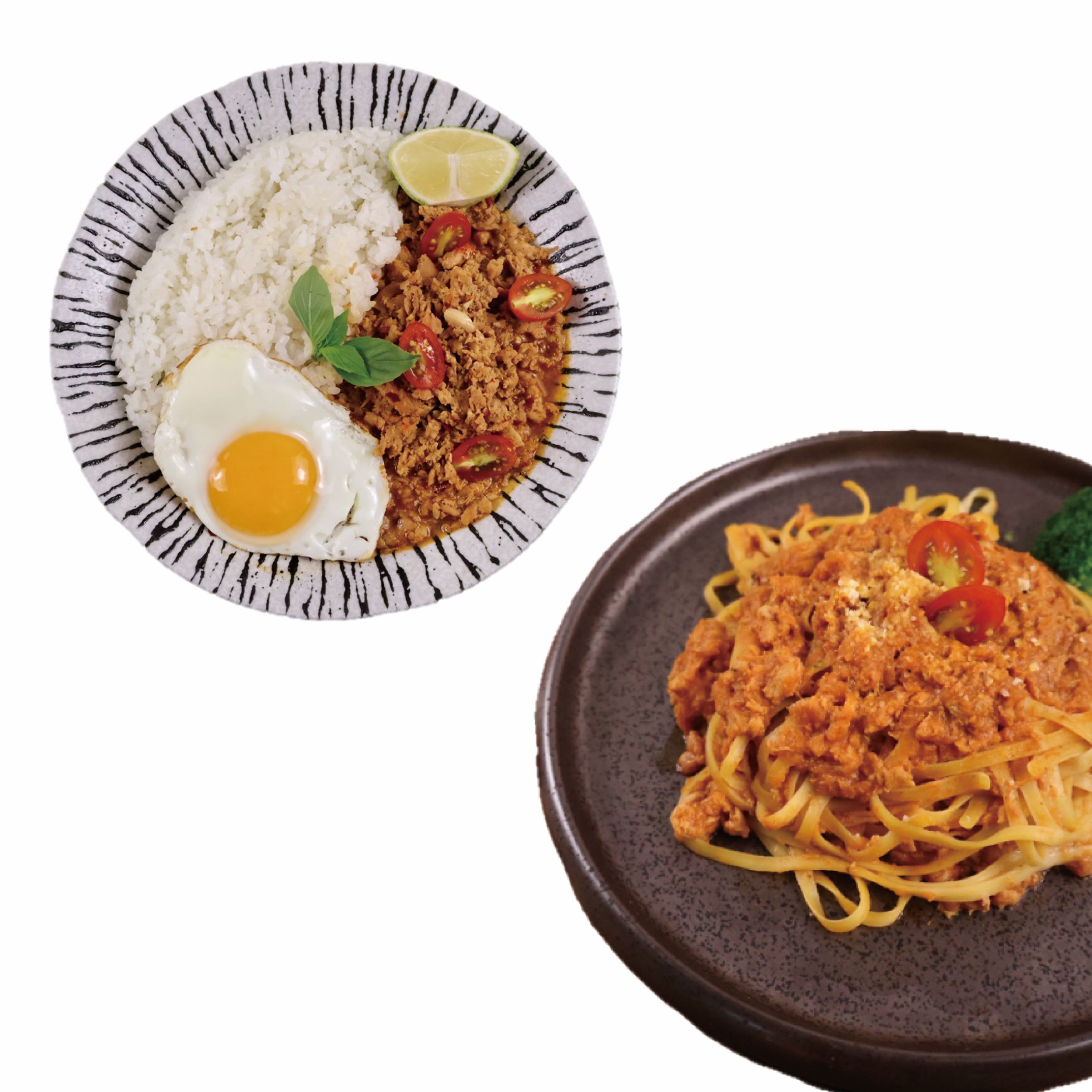白飯殺手6入組 泰式打拋雞 波隆那雞肉紅醬