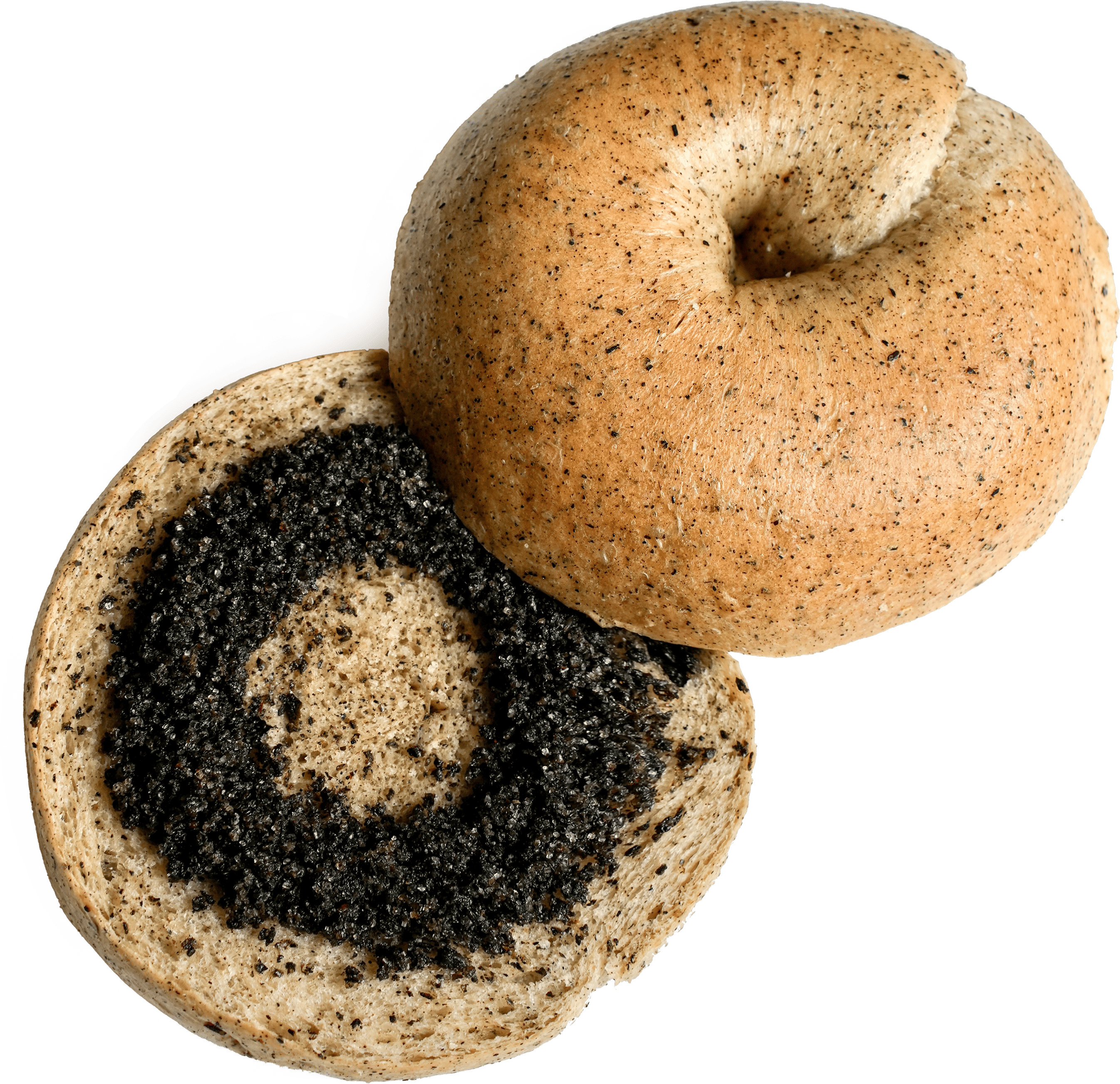 爆餡芝麻貝果Double Sesame