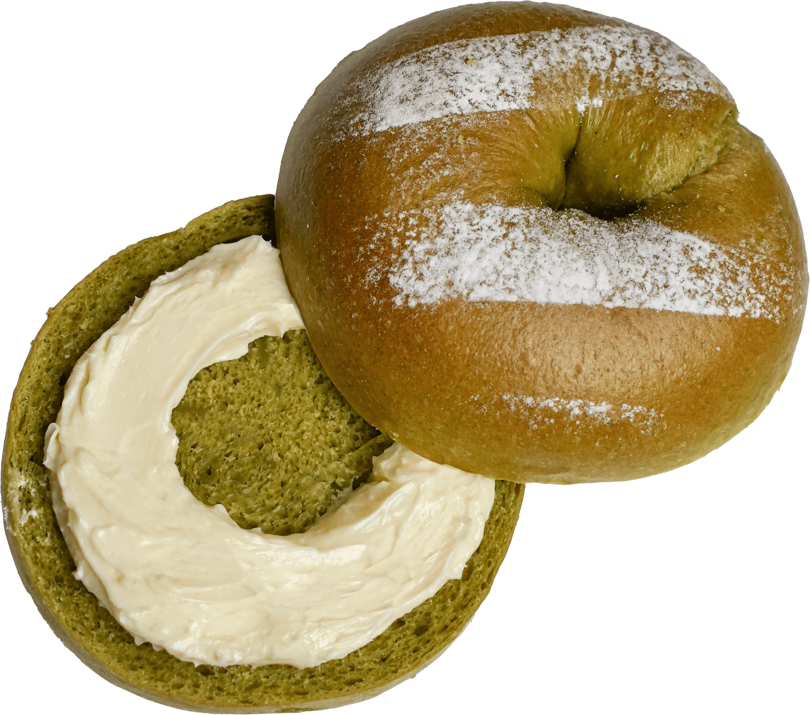 宇治抹茶乳酪貝果Matcha ＆ Cream Cheese