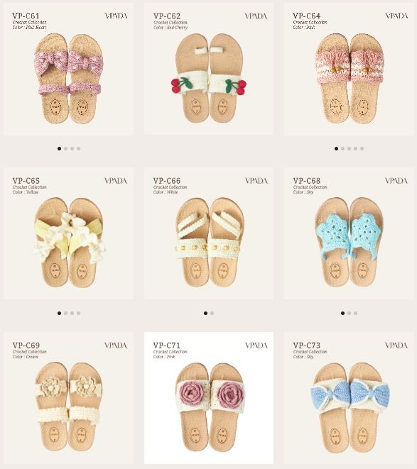 【預購】Vpada_sandals-CROCHET 系列（勿直接下單 請先私訊IG詢問⮕@_w.e_shop_）
