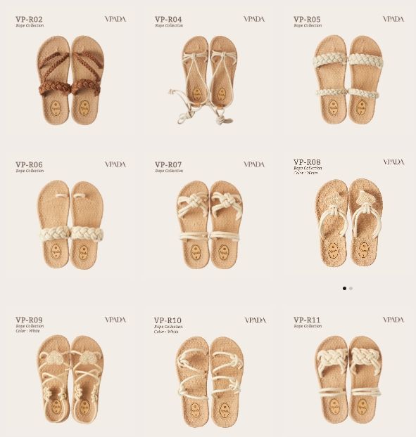 【預購】Vpada_sandals-ROPE系列（勿直接下單 請先私訊IG詢問⮕@_w.e_shop_）