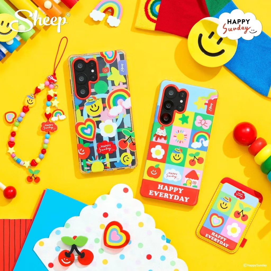 【預購】Applesheep Happy Sunday手機殼（勿直接下單 請先私訊IG詢問⮕@_w.e_shop_）