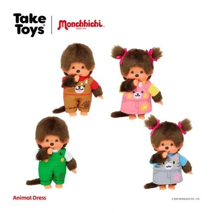 【預購】Monchhichi Animal Dress系列（勿直接下單 請先私訊IG詢問⮕@_w.e_shop_）