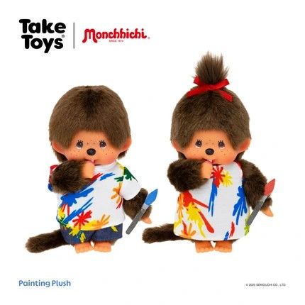【預購】Monchhichi Painting 系列（勿直接下單 請先私訊IG詢問⮕@_w.e_shop_）