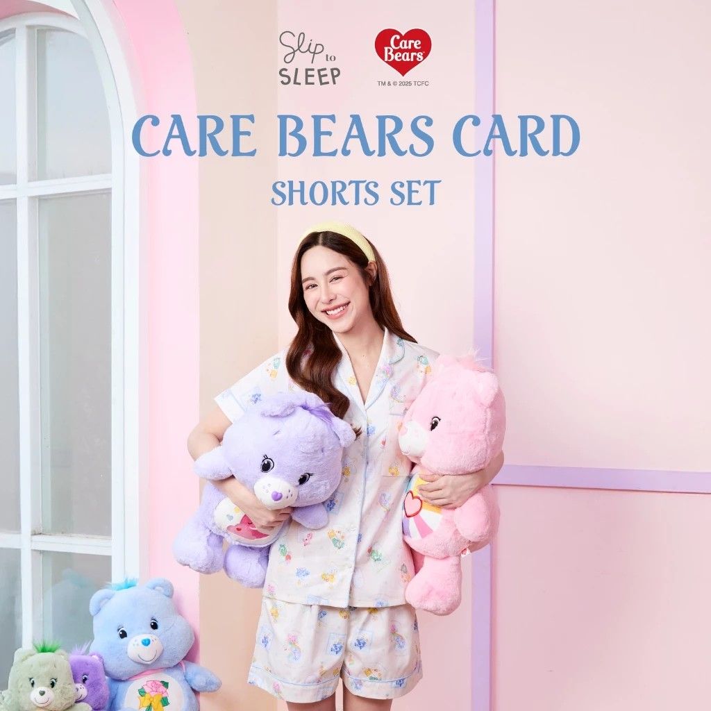 【預購】slip to sleep X carebear成人睡衣（勿直接下單 請先私訊IG詢問⮕@_w.e_shop_）