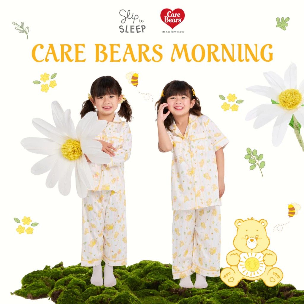 【預購】slip to sleep X carebear兒童睡衣（勿直接下單 請先私訊IG詢問⮕@_w.e_shop_）