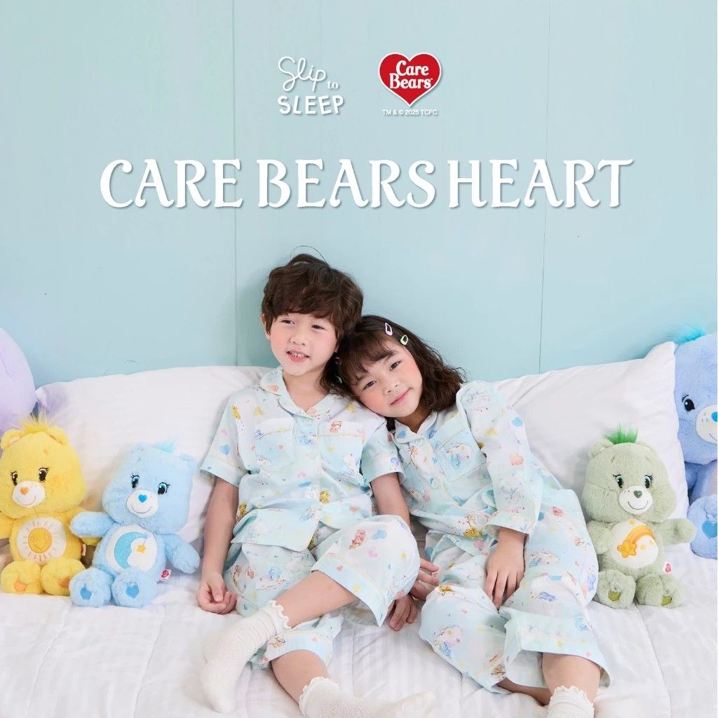 【預購】slip to sleep X carebear兒童睡衣（勿直接下單 請先私訊IG詢問⮕@_w.e_shop_）