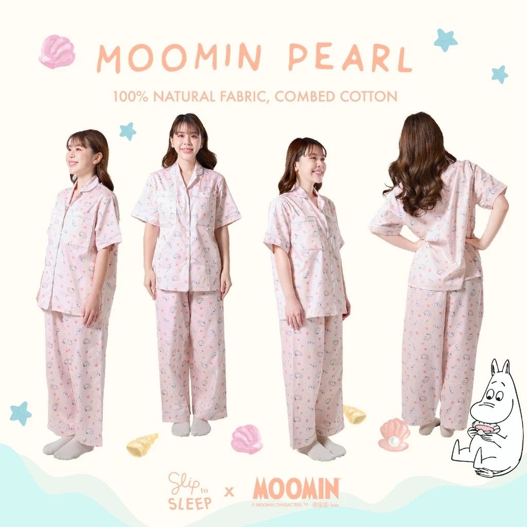 【預購】slip to sleep X Moomin睡衣（勿直接下單 請先私訊IG詢問⮕@_w.e_shop_）