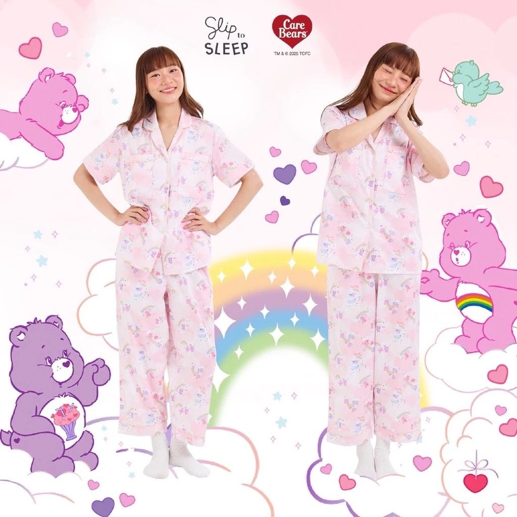 【預購】slip to sleep X carebear成人睡衣（勿直接下單 請先私訊IG詢問⮕@_w.e_shop_）