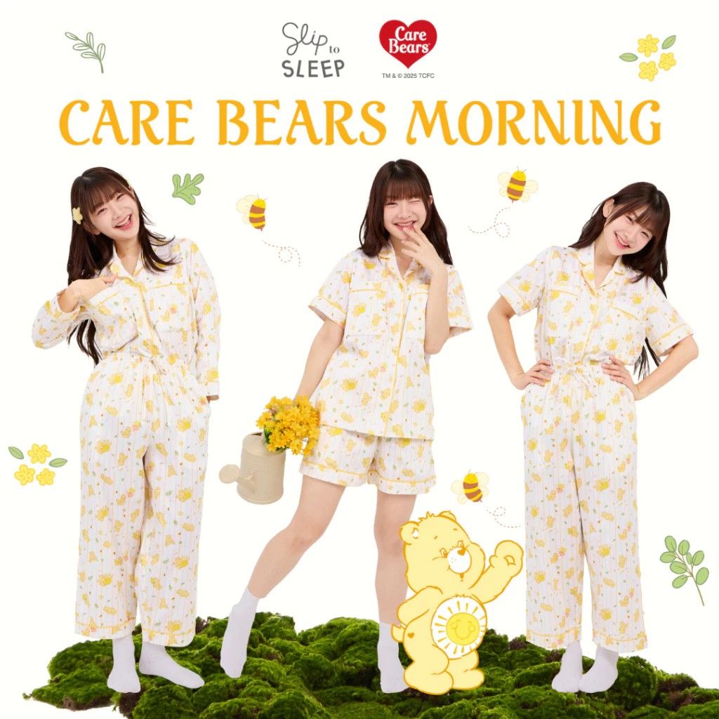 【預購】slip to sleep X carebear成人睡衣（勿直接下單 請先私訊IG詢問⮕@_w.e_shop_）