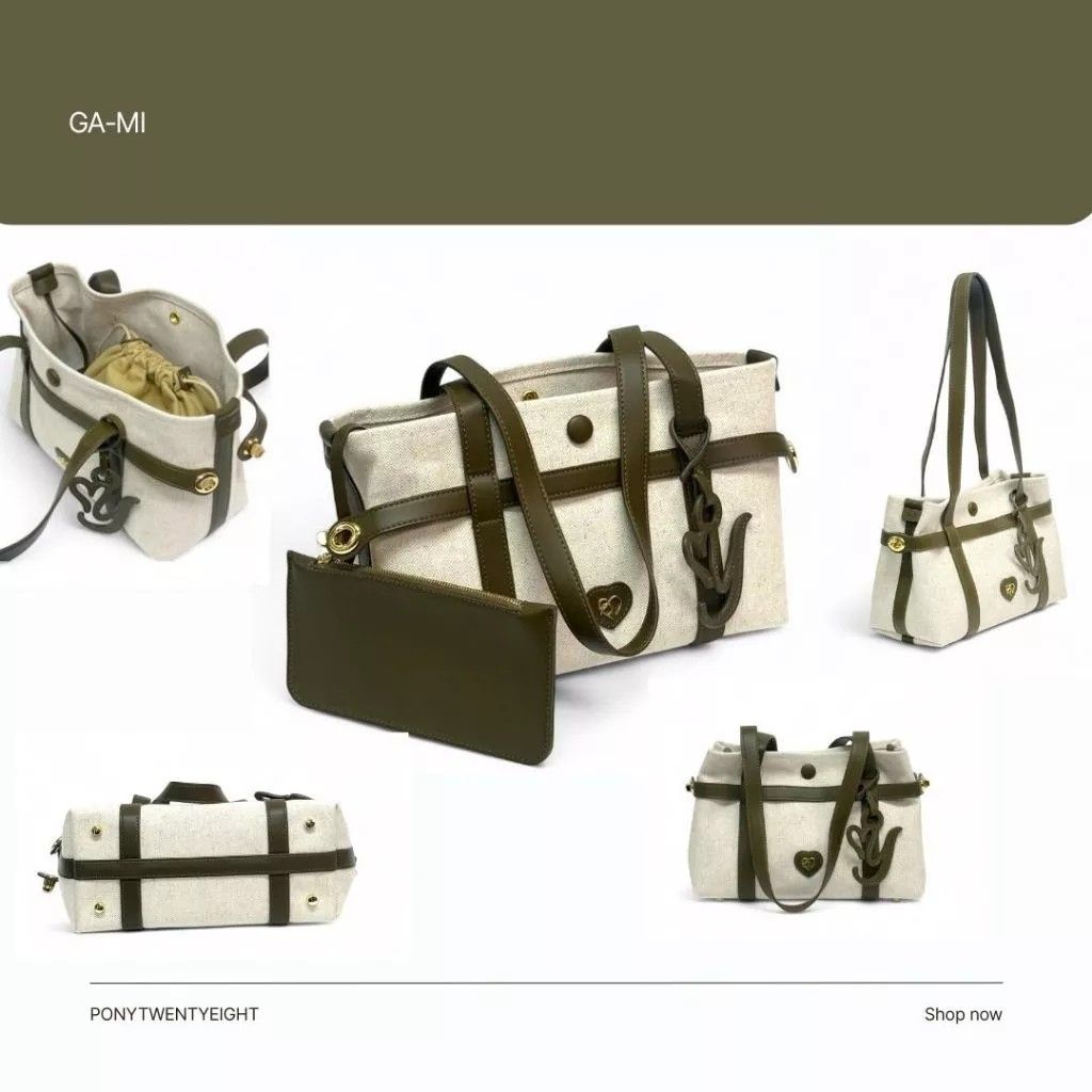 【預購】PONYPONY Ga-Mi Shoulder bag（勿直接下單 請先私訊IG詢問⮕@_w.e_shop）
