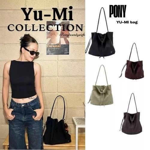 【預購】PONYPONY Yu-Mi Size L 單肩包（勿直接下單 請先私訊IG詢問⮕@_w.e_shop）