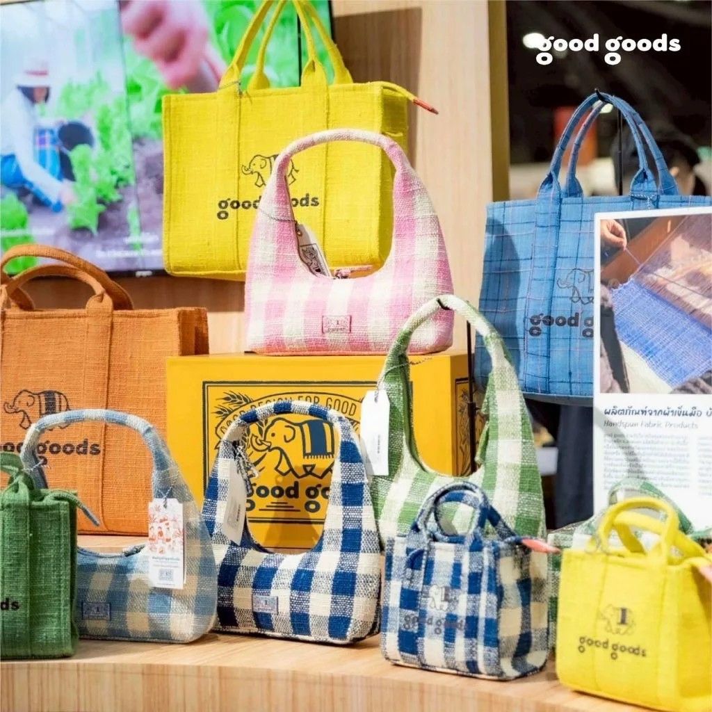 【預購】Good Goods 手工棉布肩背包（勿直接下單 請先私訊IG詢問⮕@_w.e_shop）