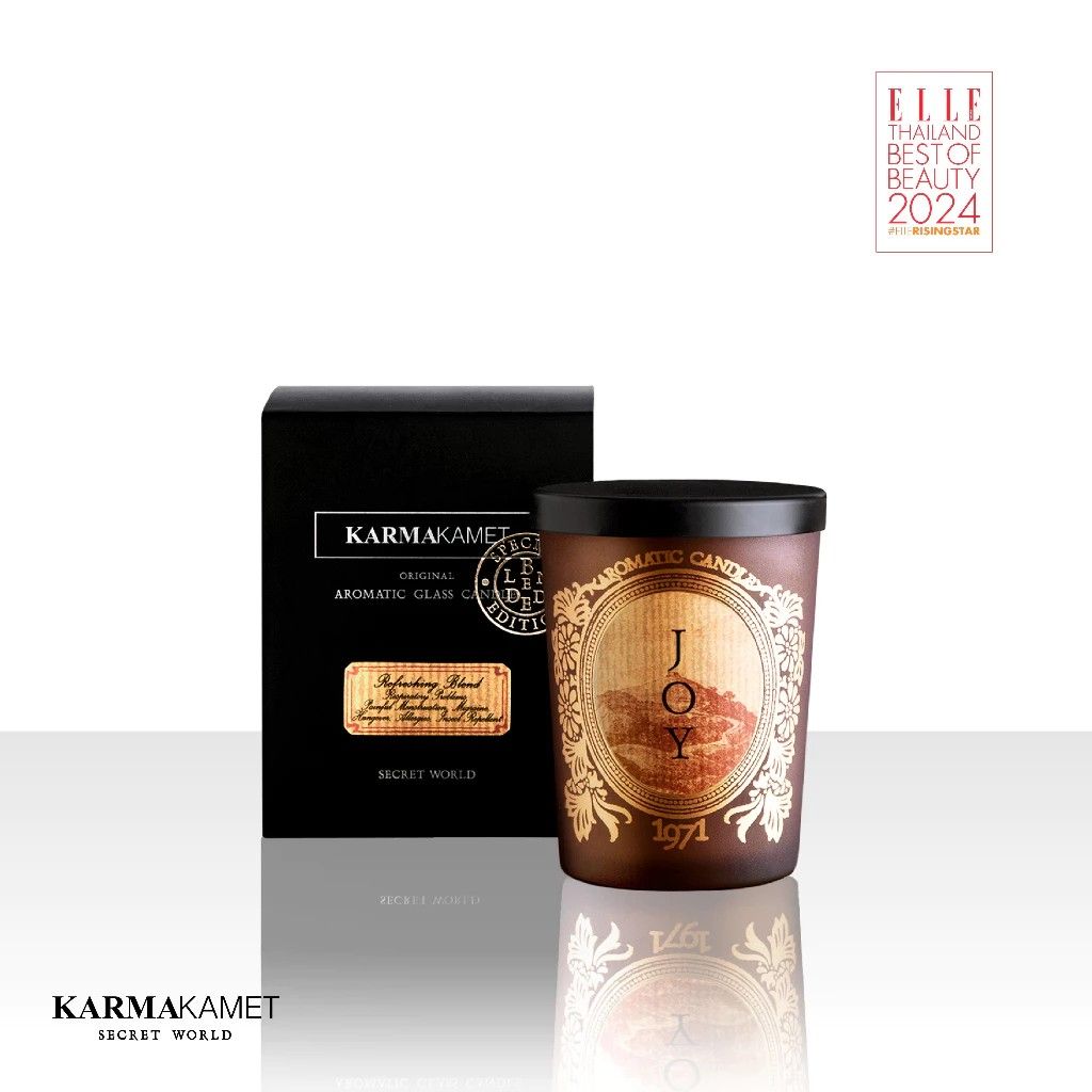 【預購】KARMAKAMET 185G 原創香氛玻璃蠟燭（勿直接下單 請先私訊IG詢問⮕@_w.e_shop）