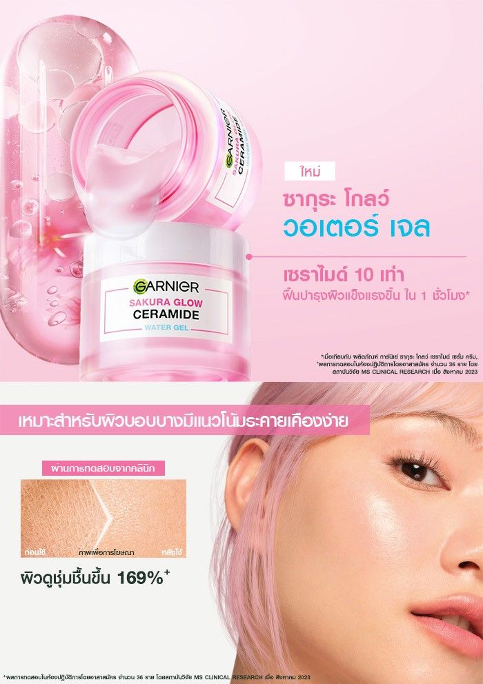 【預購】Garnier櫻花光采神經醯胺水凝霜（50ml）（勿直接下單 請先私訊IG詢問⮕@_w.e_shop）
