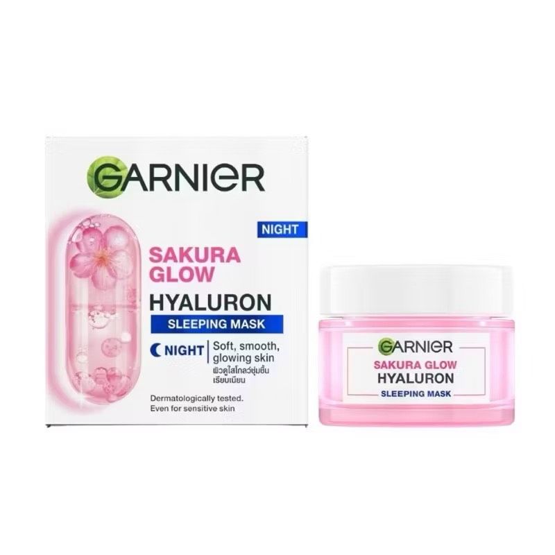 【預購】Garnier卡尼爾 櫻花夜間晚霜/櫻花日間精華霜（勿直接下單 請先私訊IG詢問⮕@_w.e_shop）