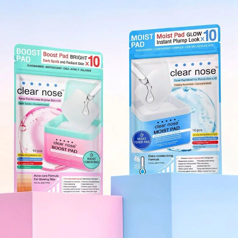【預購】CLEAR NOSE 保濕修護化妝棉（10片）（勿直接下單 請先私訊IG詢問⮕@_w.e_shop_）