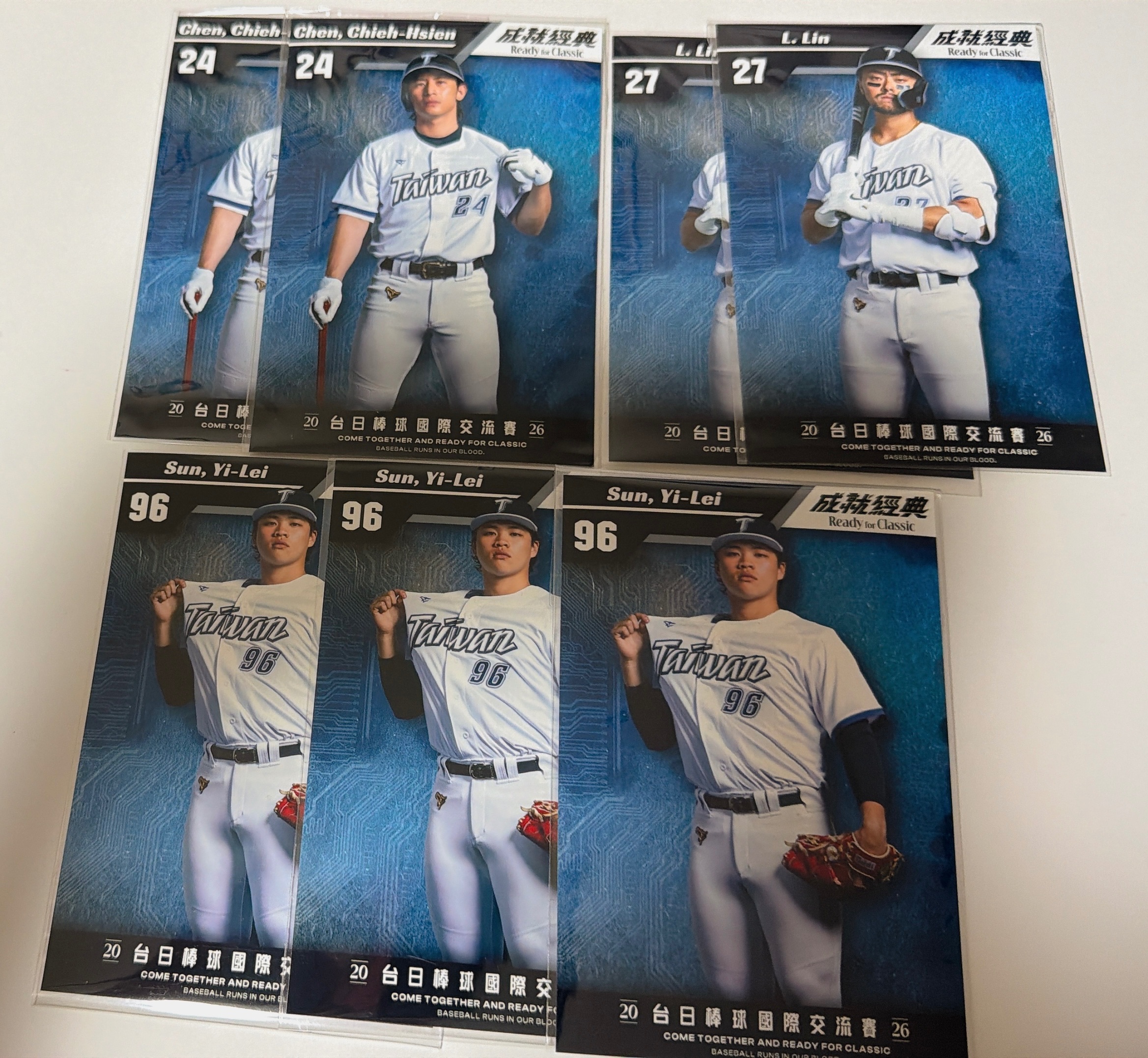 台日交流戰 限定盲抽相片