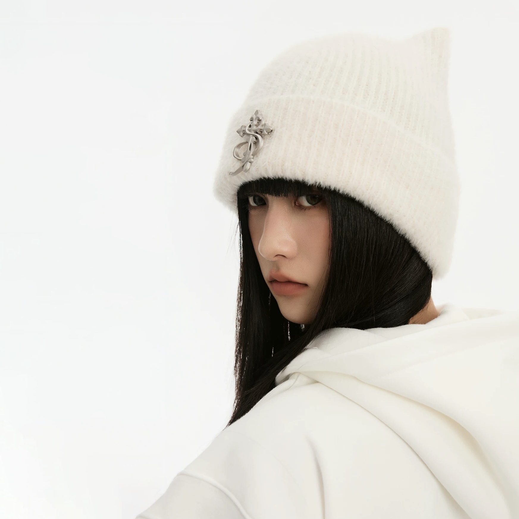 現貨 STK SmallTownKid貓耳朵男女針織冷帽
