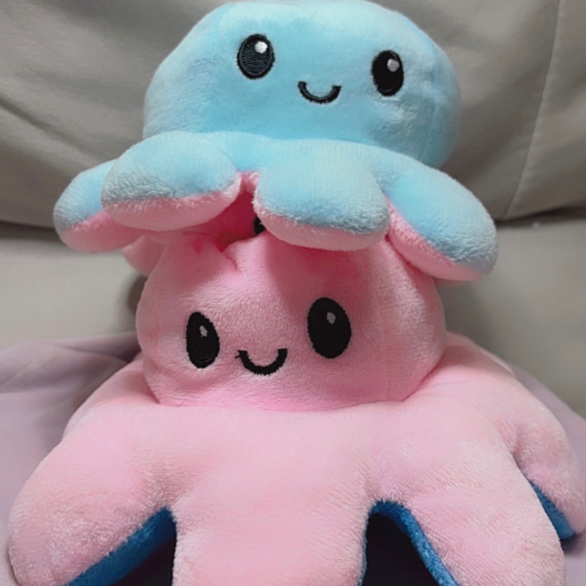 可翻面章魚娃娃