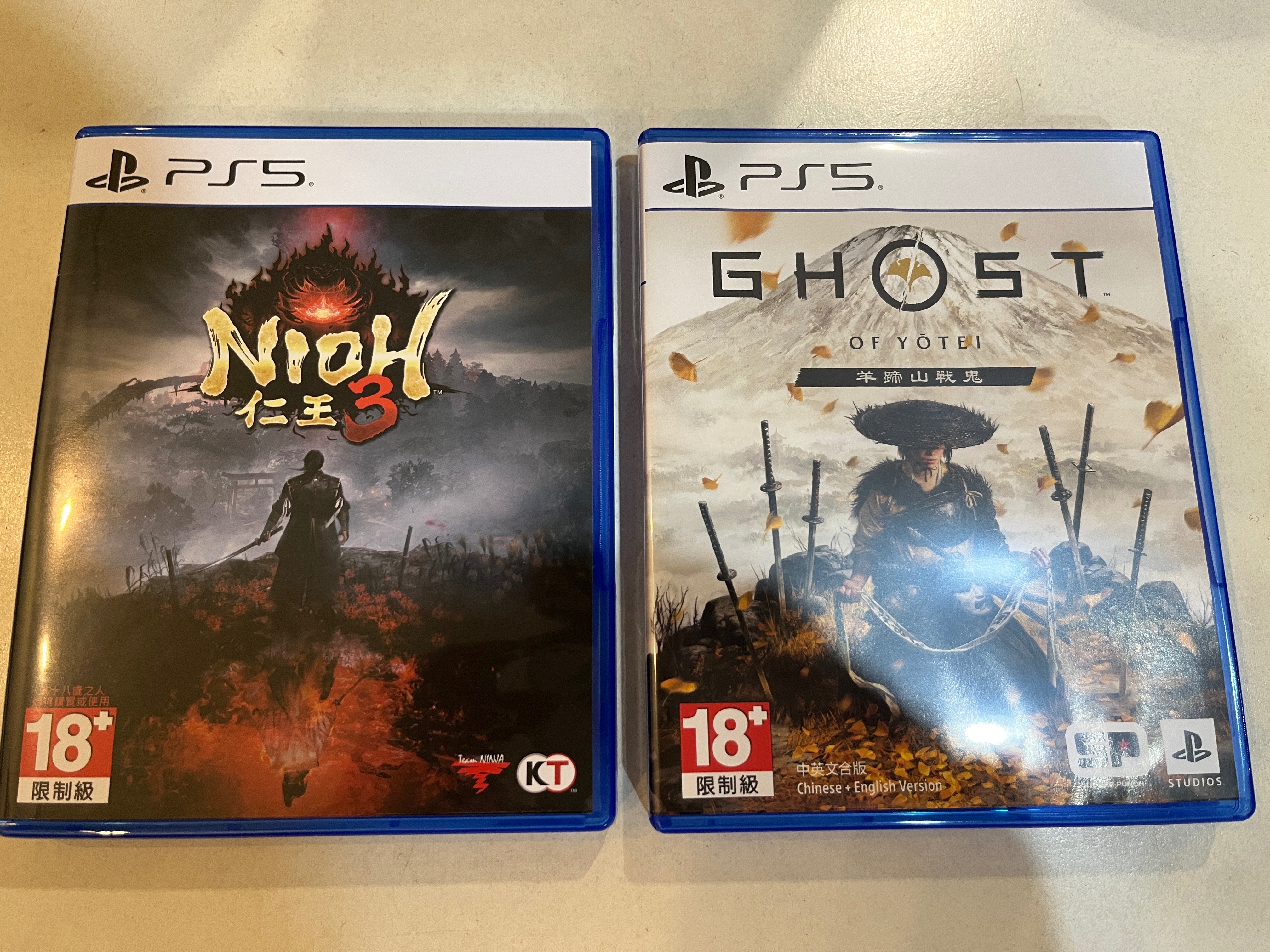 PS5 仁王3 羊蹄山戰鬼 二手