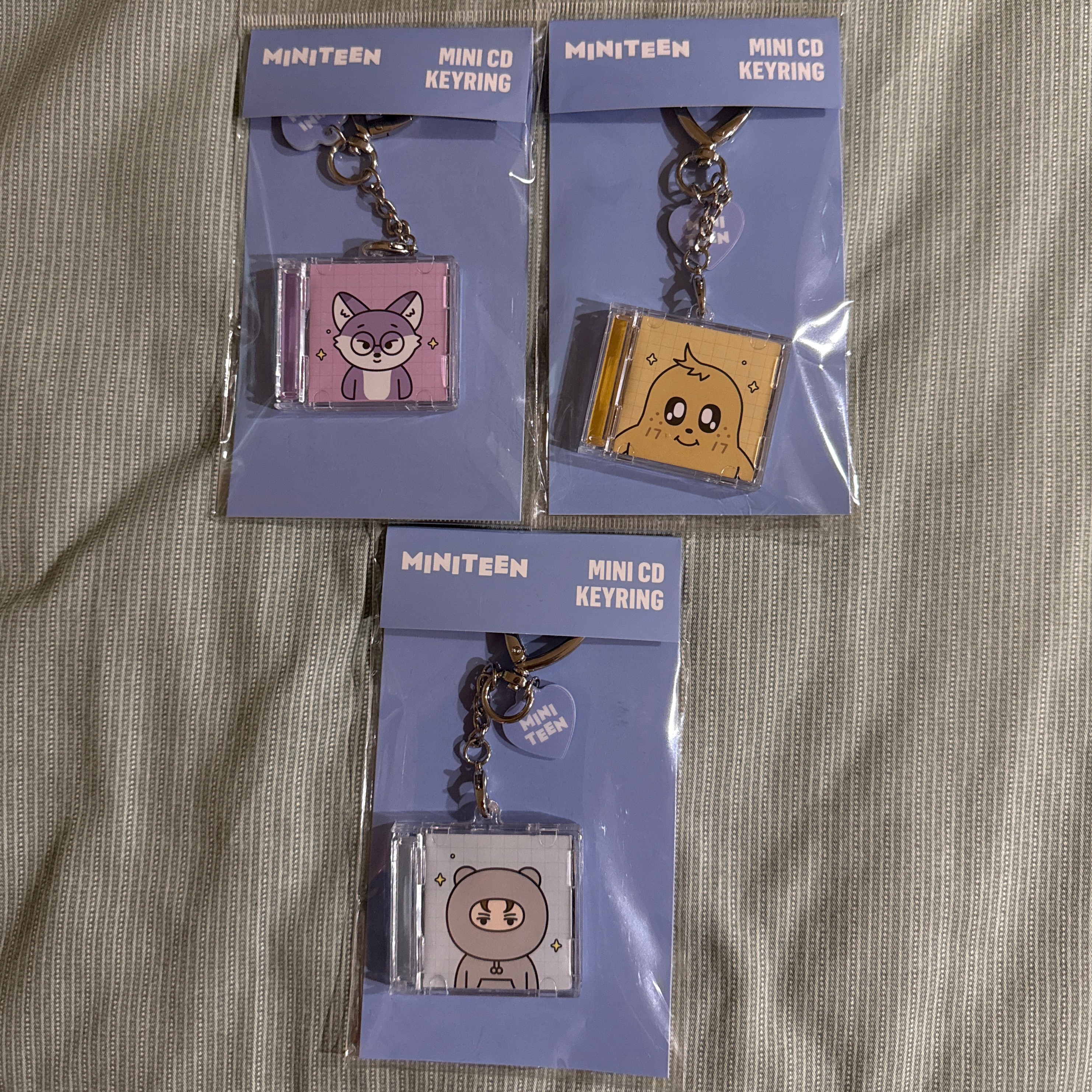 MINITEEN迷你CD鑰匙圈