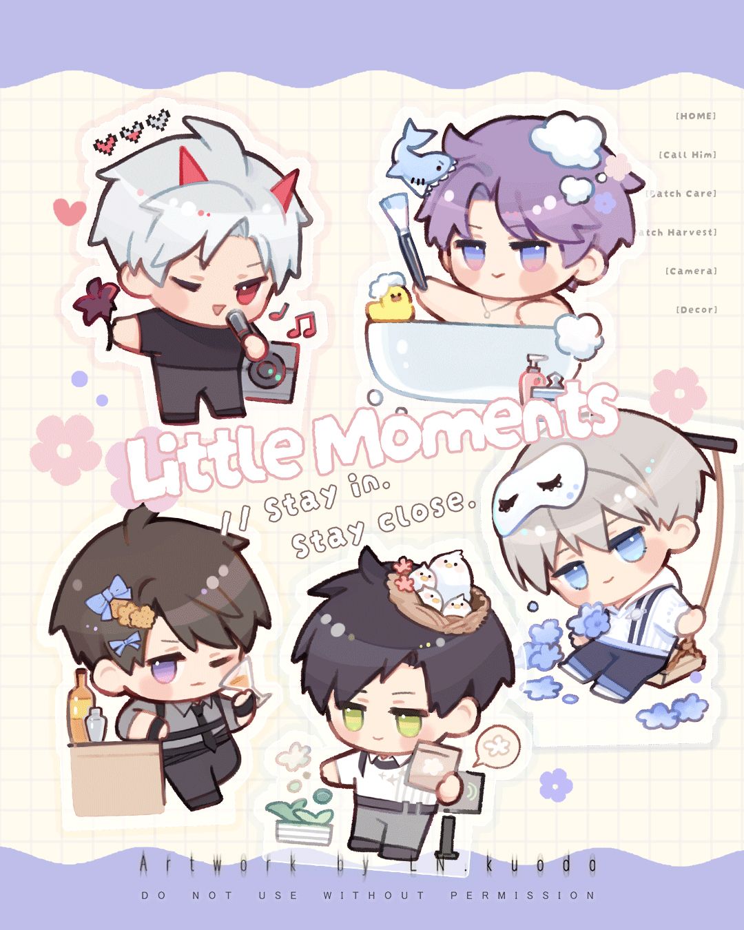 ☘️家園HOME❤︎彩虹壓克力飯友｜恋と深空