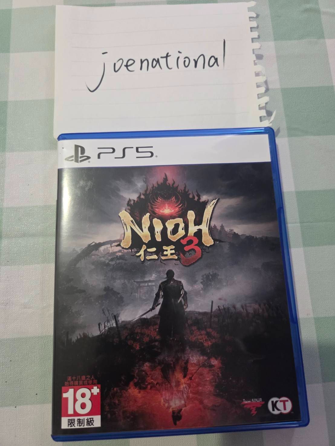 [PS5]售 仁王3 九成新