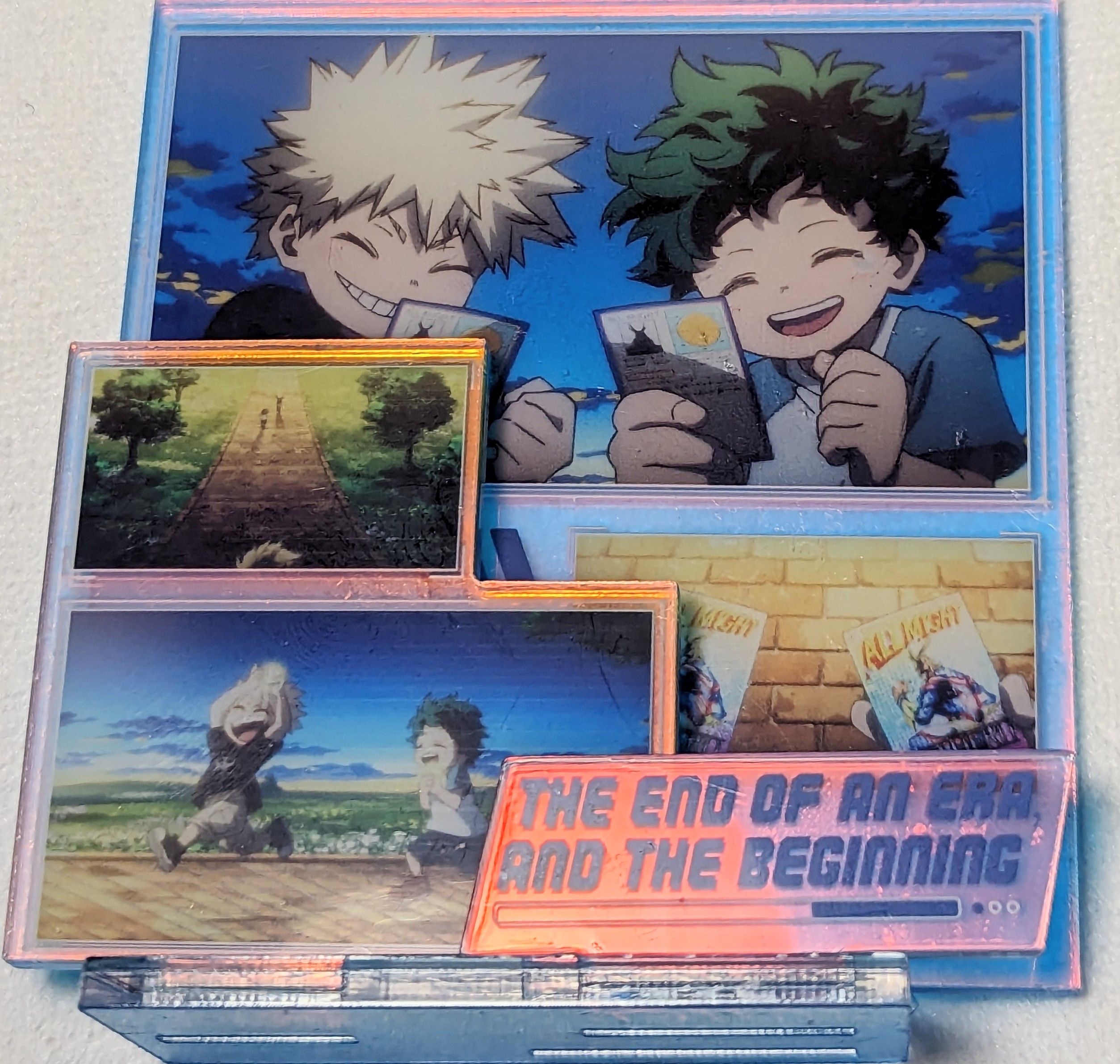 我英快閃 場景立牌盲包隱藏版 確認款 幼年綠谷爆豪