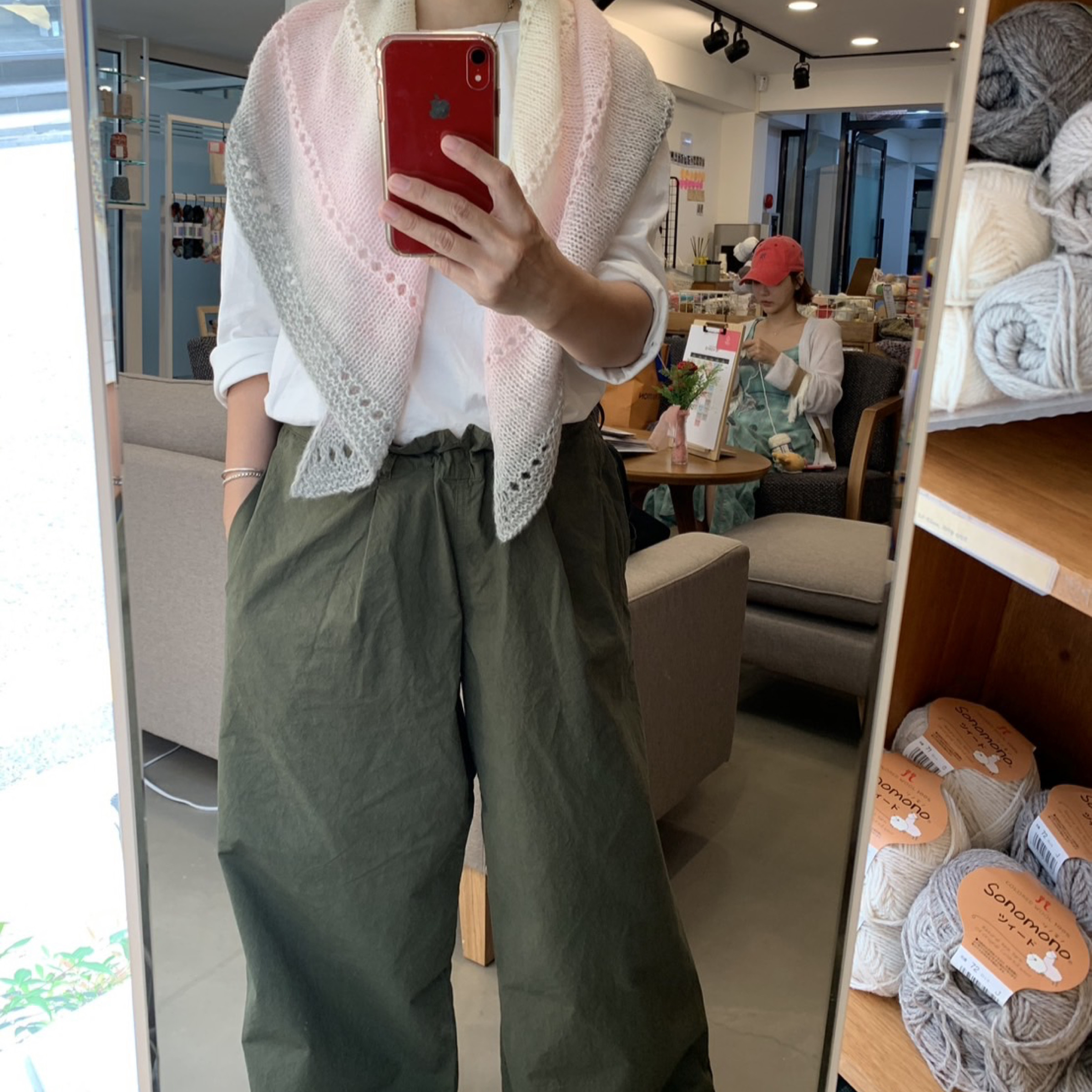 ToscaLovely漸層披肩（棒針）