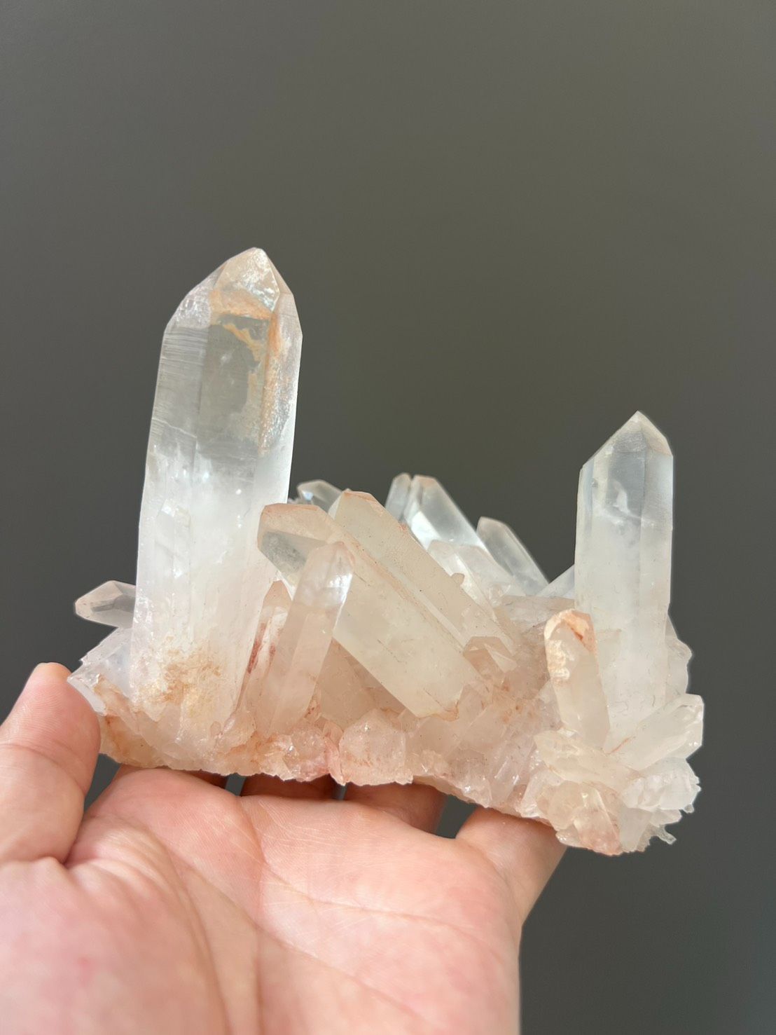 馬島粉皮晶簇 L-3