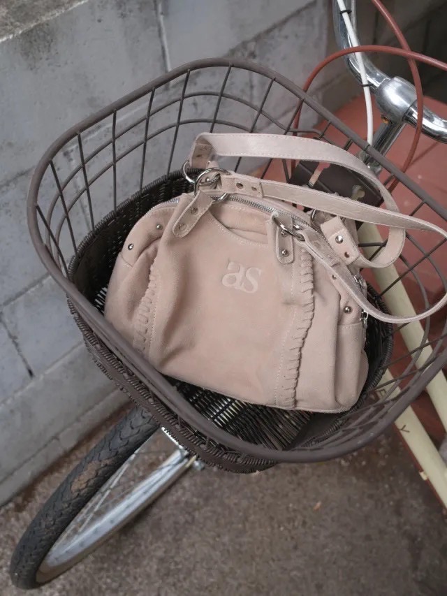 ason Bonita mini bag suede 麂皮新色 beige