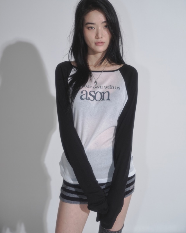 ason SORBET LONG SLEEVE 薄長袖T打底衫