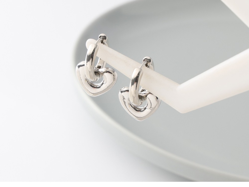 Linked Love｜連結愛心耳環