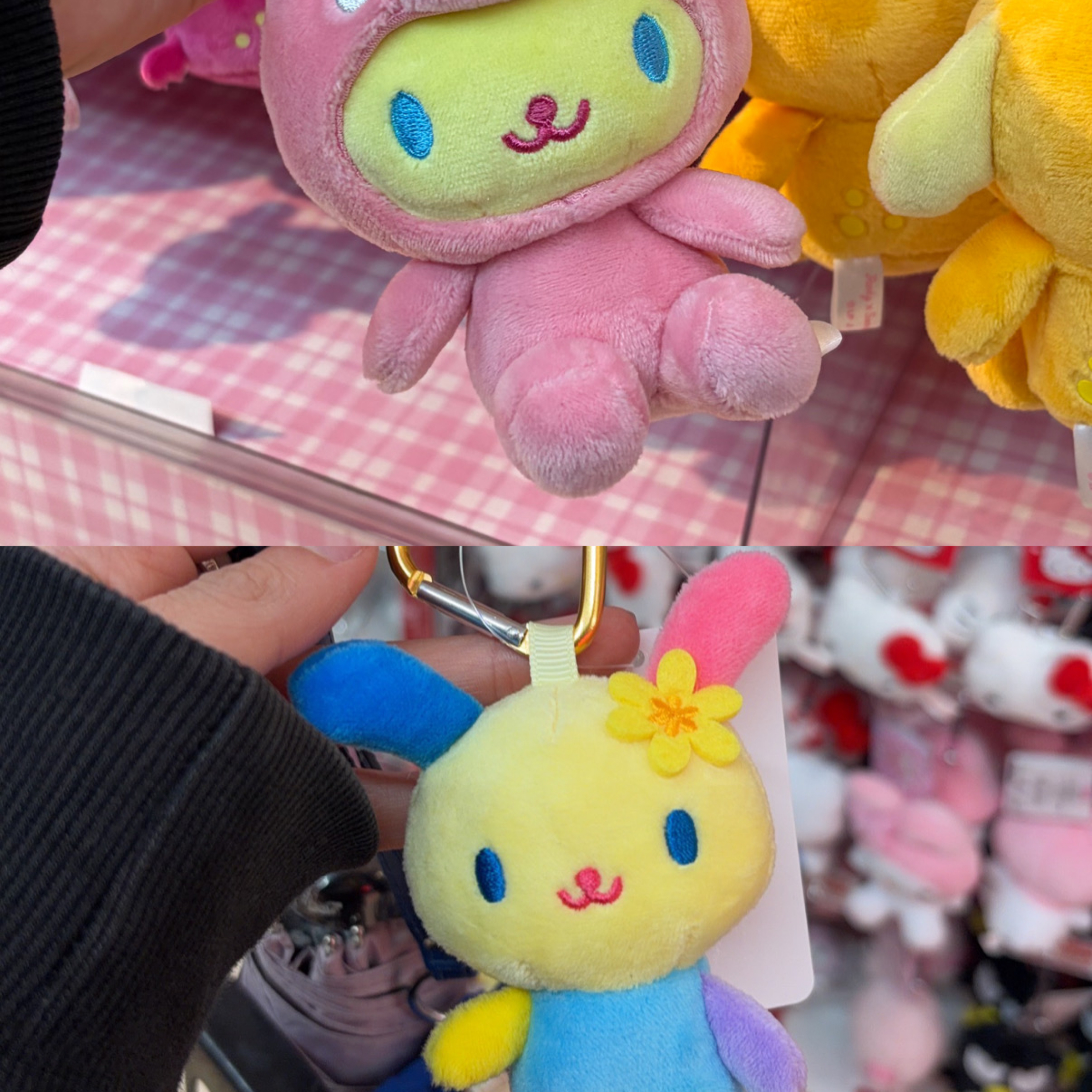 日本三麗鷗花小兔 玩偶吊飾💖