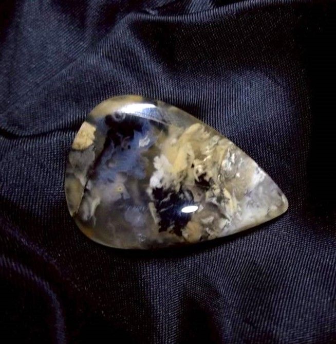 虎紋樹枝瑪瑙 戒面 裸石 包邊 鑲嵌 水晶 礦石 編織 纏繞