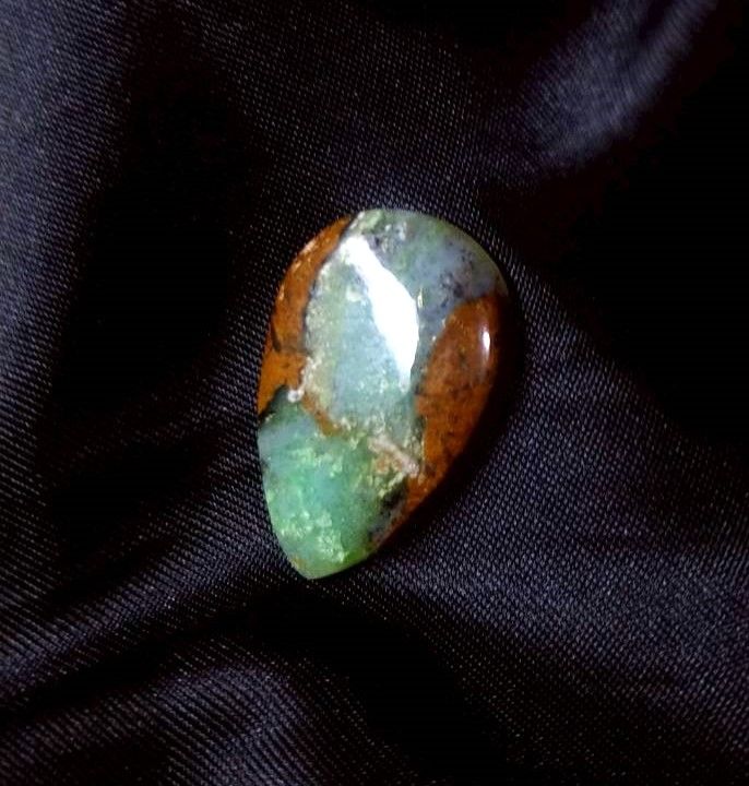 綠玉髓 戒面 裸石 包邊 鑲嵌 水晶 礦石 編織 纏繞