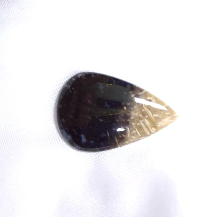 木化石 戒面 裸石 包邊 鑲嵌 水晶 礦石 編織 纏繞