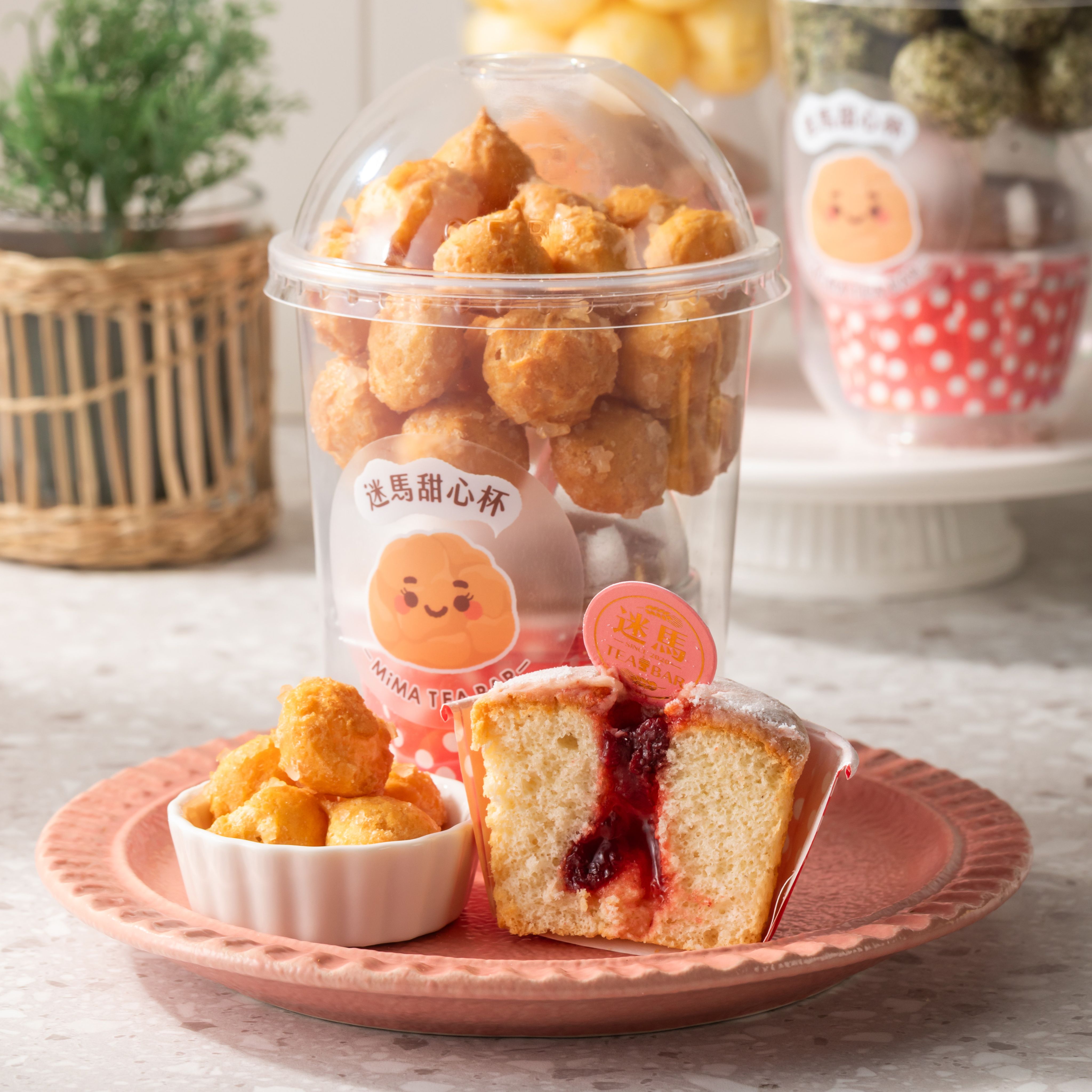 兒童慶生最受歡迎＿焦糖泡芙甜心杯