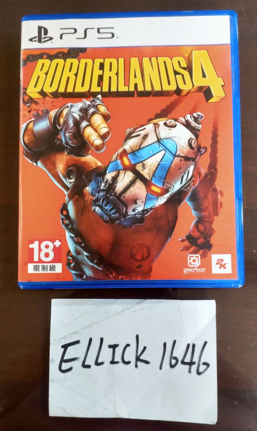 PS 5 - 邊緣禁地 4 二手 （中文版）