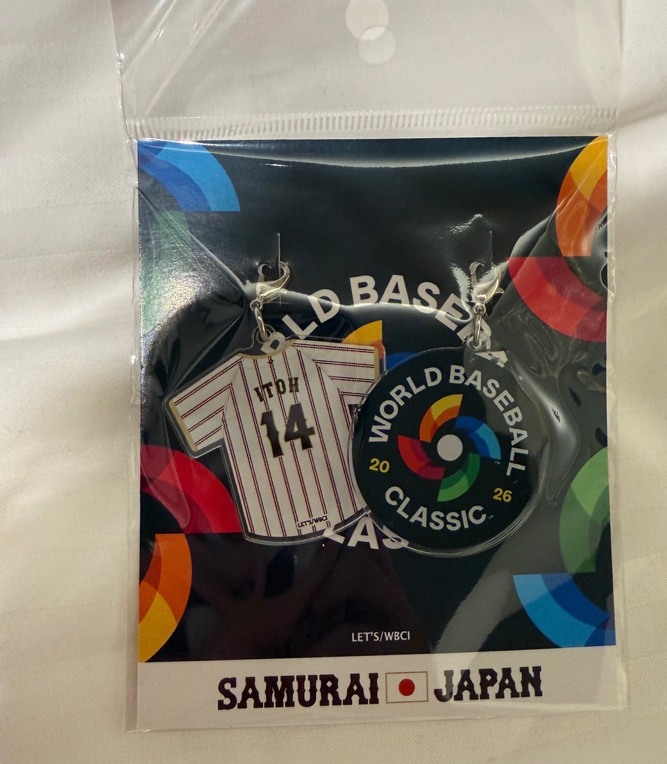 🇯🇵日本隊球衣鑰匙圈