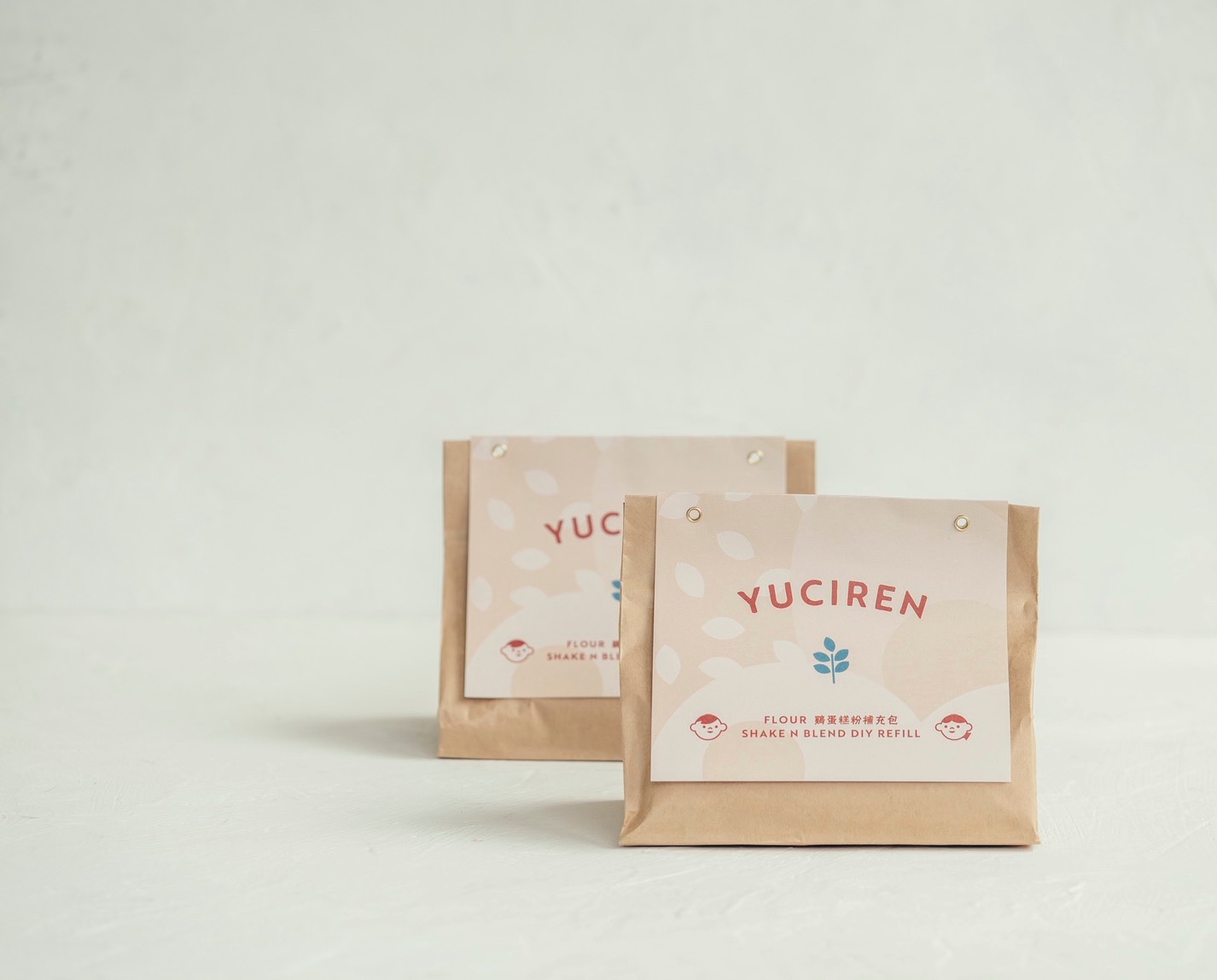 魚刺人快樂雞蛋糕粉補充包（450克）