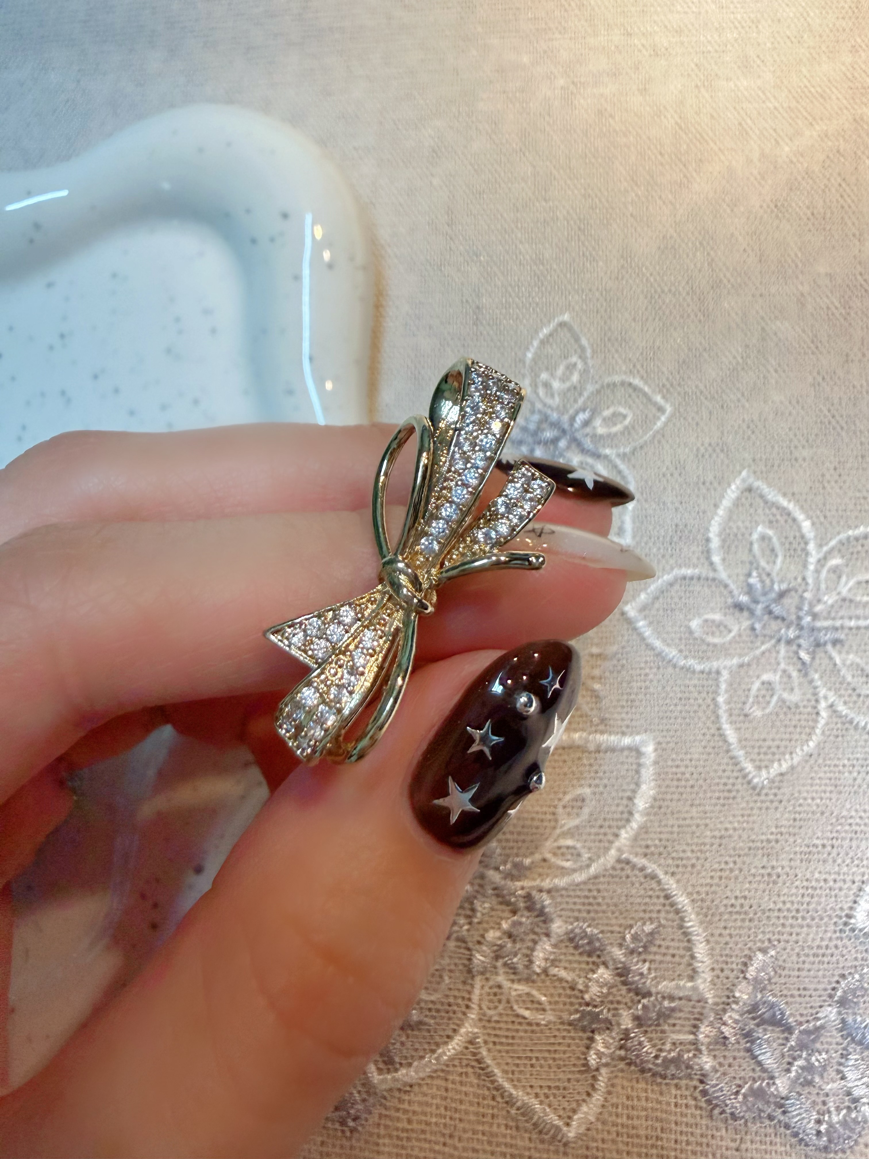 甜美名媛戒指 ୨୧