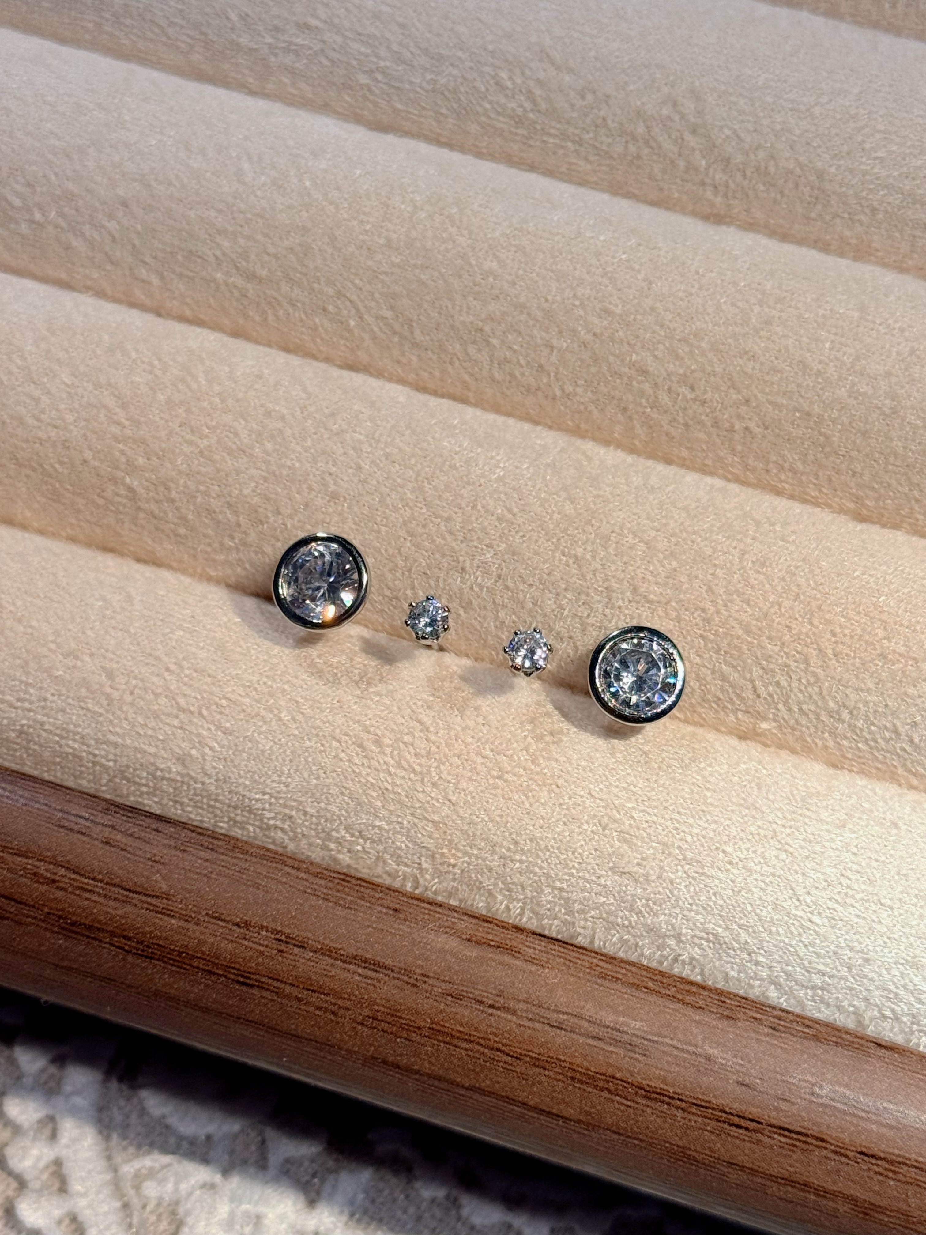 環繞心間耳環（1組4件）